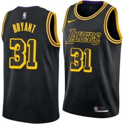 2017-18City Thomas Bryant Lakers #31 Twill Basketball Jersey FREE SHIPPING