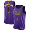 2018-19City Kentavious Caldwell-Pope Lakers #1 Twill Basketball Jersey FREE SHIPPING