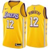 2019-20City Mike Penberthy Twill Basketball Jersey -Lakers #12 Penberthy Twill Jerseys, FREE SHIPPING