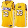 2019-20City Boo Ellis Twill Basketball Jersey -Lakers #23 Ellis Twill Jerseys, FREE SHIPPING