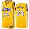 2019-20City Steve Bucknall Twill Basketball Jersey -Lakers #24 Bucknall Twill Jerseys, FREE SHIPPING