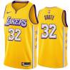 2019-20City Jerry Grote Twill Basketball Jersey -Lakers #32 Grote Twill Jerseys, FREE SHIPPING