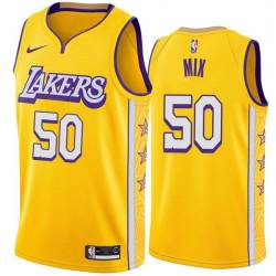 2019-20City Steve Mix Twill Basketball Jersey -Lakers #50 Mix Twill Jerseys, FREE SHIPPING