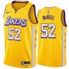 2019-20City Bob McNeill Twill Basketball Jersey -Lakers #52 McNeill Twill Jerseys, FREE SHIPPING