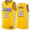 2019-20City Montrezl Harrell Lakers #15 Twill Basketball Jersey FREE SHIPPING