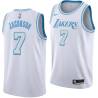 2020-21City Sam Jacobson Twill Basketball Jersey -Lakers #7 Jacobson Twill Jerseys, FREE SHIPPING