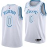 2020-21City Russell Westbrook Lakers #0 Twill Basketball Jersey FREE SHIPPING