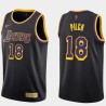 2020-21Earned John Pilch Twill Basketball Jersey -Lakers #18 Pilch Twill Jerseys, FREE SHIPPING