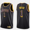 2020-21Earned Caron Butler Twill Basketball Jersey -Lakers #1 Butler Twill Jerseys, FREE SHIPPING