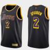 2020-21Earned Rory Sparrow Twill Basketball Jersey -Lakers #2 Sparrow Twill Jerseys, FREE SHIPPING