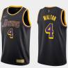 2020-21Earned Luke Walton Twill Basketball Jersey -Lakers #4 Walton Twill Jerseys, FREE SHIPPING