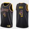 2020-21Earned Ryan Kelly Twill Basketball Jersey -Lakers #4 Kelly Twill Jerseys, FREE SHIPPING