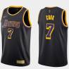 2020-21Earned Brian Cook Twill Basketball Jersey -Lakers #7 Cook Twill Jerseys, FREE SHIPPING