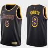 2020-21Earned Doug Christie Twill Basketball Jersey -Lakers #8 Christie Twill Jerseys, FREE SHIPPING