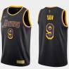 2020-21Earned Sun Yue Twill Basketball Jersey -Lakers #9 Yue Twill Jerseys, FREE SHIPPING