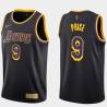 2020-21Earned Ronnie Price Twill Basketball Jersey -Lakers #9 Price Twill Jerseys, FREE SHIPPING