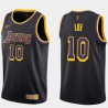 2020-21Earned Tyronn Lue Twill Basketball Jersey -Lakers #10 Lue Twill Jerseys, FREE SHIPPING