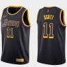 2020-21Earned Charlie Scott Twill Basketball Jersey -Lakers #11 Scott Twill Jerseys, FREE SHIPPING