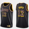 2020-21Earned Derek Harper Twill Basketball Jersey -Lakers #12 Harper Twill Jerseys, FREE SHIPPING