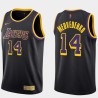 2020-21Earned Stanislav Medvedenko Twill Basketball Jersey -Lakers #14 Medvedenko Twill Jerseys, FREE SHIPPING