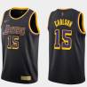 2020-21Earned Don Carlson Twill Basketball Jersey -Lakers #15 Carlson Twill Jerseys, FREE SHIPPING