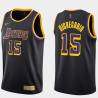 2020-21Earned Ernie DiGregorio Twill Basketball Jersey -Lakers #15 DiGregorio Twill Jerseys, FREE SHIPPING