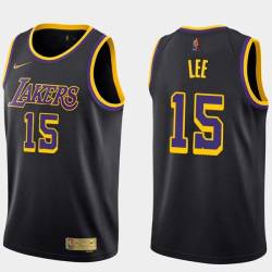 2020-21Earned Butch Lee Twill Basketball Jersey -Lakers #15 Lee Twill Jerseys, FREE SHIPPING