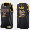 2020-21Earned Nick Mantis Twill Basketball Jersey -Lakers #16 Mantis Twill Jerseys, FREE SHIPPING