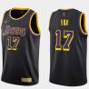 2020-21Earned Rick Fox Twill Basketball Jersey -Lakers #17 Fox Twill Jerseys, FREE SHIPPING