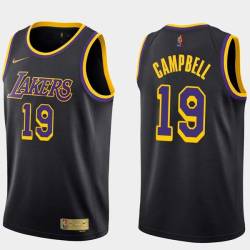 2020-21Earned Tony Campbell Twill Basketball Jersey -Lakers #19 Campbell Twill Jerseys, FREE SHIPPING