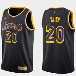 2020-21Earned Normie Glick Twill Basketball Jersey -Lakers #20 Glick Twill Jerseys, FREE SHIPPING