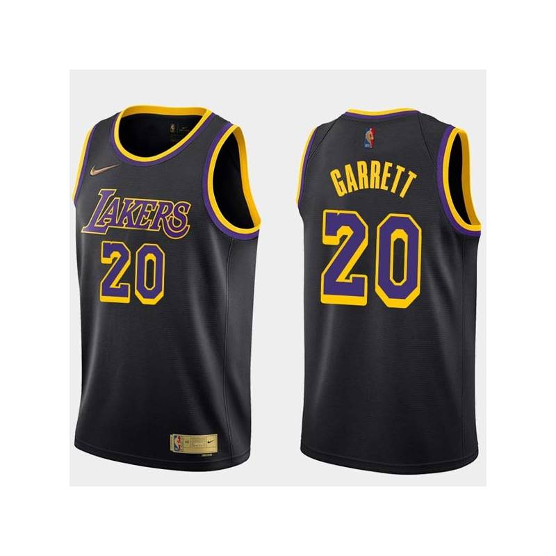 2020-21Earned Dick Garrett Twill Basketball Jersey -Lakers #20 Garrett Twill Jerseys, FREE SHIPPING