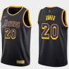 2020-21Earned Jumaine Jones Twill Basketball Jersey -Lakers #20 Jones Twill Jerseys, FREE SHIPPING