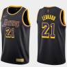 2020-21Earned Slick Leonard Twill Basketball Jersey -Lakers #21 Leonard Twill Jerseys, FREE SHIPPING