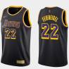 2020-21Earned Ron Feiereisel Twill Basketball Jersey -Lakers #22 Feiereisel Twill Jerseys, FREE SHIPPING