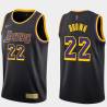 2020-21Earned George Brown Twill Basketball Jersey -Lakers #22 Brown Twill Jerseys, FREE SHIPPING