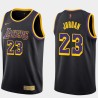 2020-21Earned Reggie Jordan Twill Basketball Jersey -Lakers #23 Jordan Twill Jerseys, FREE SHIPPING