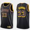 2020-21Earned Mitch Richmond Twill Basketball Jersey -Lakers #23 Richmond Twill Jerseys, FREE SHIPPING