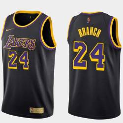 2020-21Earned Adrian Branch Twill Basketball Jersey -Lakers #24 Branch Twill Jerseys, FREE SHIPPING