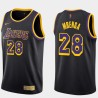 2020-21Earned Didier D.J. Ilunga-Mbenga Twill Basketball Jersey -Lakers #28 Mbenga Twill Jerseys, FREE SHIPPING