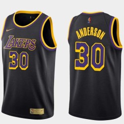 2020-21Earned Cliff Anderson Twill Basketball Jersey -Lakers #30 Anderson Twill Jerseys, FREE SHIPPING