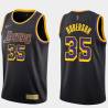 2020-21Earned Rick Roberson Twill Basketball Jersey -Lakers #35 Roberson Twill Jerseys, FREE SHIPPING