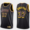 2020-21Earned Metta World Peace Twill Basketball Jersey -Lakers #37 World Peace Twill Jerseys, FREE SHIPPING