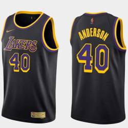 2020-21Earned Cliff Anderson Twill Basketball Jersey -Lakers #40 Anderson Twill Jerseys, FREE SHIPPING