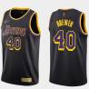 2020-21Earned Jim Brewer Twill Basketball Jersey -Lakers #40 Brewer Twill Jerseys, FREE SHIPPING