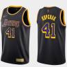 2020-21Earned Mitch Kupchak Twill Basketball Jersey -Lakers #41 Kupchak Twill Jerseys, FREE SHIPPING