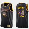 2020-21Earned Elden Campbell Twill Basketball Jersey -Lakers #41 Campbell Twill Jerseys, FREE SHIPPING