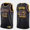 2020-21Earned Walt Hazzard Twill Basketball Jersey -Lakers #42 Hazzard Twill Jerseys, FREE SHIPPING