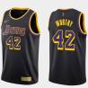 2020-21Earned James Worthy Twill Basketball Jersey -Lakers #42 Worthy Twill Jerseys, FREE SHIPPING