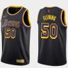 2020-21Earned Ed Fleming Twill Basketball Jersey -Lakers #50 Fleming Twill Jerseys, FREE SHIPPING